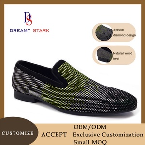 Chaussures Oxford de mariage pour hommes en cuir véritable, faites à la main, légères et confortables, avec logo personnalisé, collection Printemps-Automne, modèle Dreamy - Product Image 5