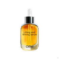 Formule professionnelle de sérum raffinage de la peau avec complexe peptidique et extraits botaniques 30ml/1 Fl.oz Flacon compte-gouttes OEM pour le visage
