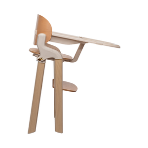 Chaise haute pour bébé en bois réglable en hauteur, chaise haute pour nourrissons et tout-petits <span class=keywords><strong>avec</strong></span> table à manger - Product Image 2