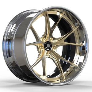 Ruedas y Neumáticos de Aleación Forjada de 2 Piezas Monobloque de Lujo Personalizados Wen Qi para Automóviles de Pasajeros - Product Image 6