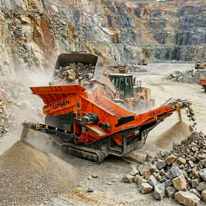 Máquina Cribadora Móvil sobre Orugas UZS1340 de UPSEN: Planta de Cribado de Agregados por Vibración de Alta Capacidad y Trabajo Pesado de 3 Vías para Canteras - Product Image 5