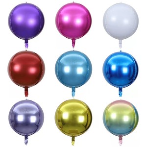 Globos de papel de helio 3D Mylar, arcoíris, plata, oro, rosa, personalizados - Product Image 6