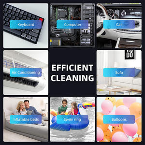 Souffleur de poussière électrique Portable 500W 120V dépoussiéreur à air comprimé sans fil avec moteur sans balais Cyberpunk Design <span class=keywords><strong>Jet</strong></span> Blower - Product Image 5