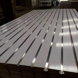 แผ่นไม้ลามิเนตสำหรับตู้เสื้อผ้าห้องนอน MDF ธรรมดา18มม. 20มม. 21มม. แผ่นเมลามีนสีขาวสำหรับลามิเนต MDF - Product Image 1