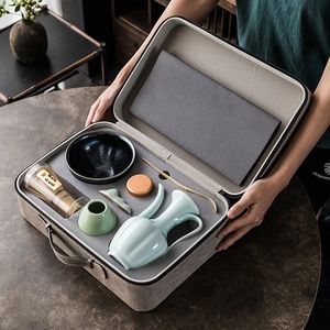 ชุดอุปกรณ์ชงชาเซรามิกสำหรับชงชาขวดมัทฉะปัดชาถ้วยชา-คลาสสิกชุดชากาแฟกล่องของขวัญบรรจุภัณฑ์ - Product Image 2