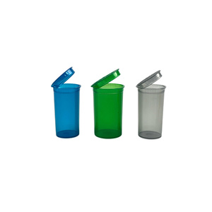 24ml 50ml 80ml 120ml 240ml 360ml tùy chỉnh màu sắc và logo PP Pop Top Pre cuộn nhựa <span class=keywords><strong>container</strong></span> cho dược phẩm lưu trữ chai - Product Image 3