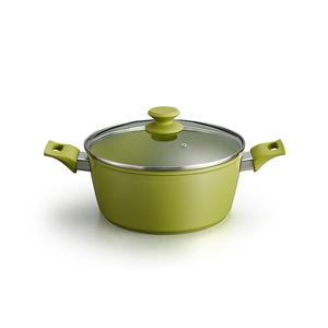 Utensilios de cocina verdes, 13 piezas, sartén forjada, mármol, cerámica, granito, antiadherente, juego de utensilios de cocina de aluminio - Product Image 4