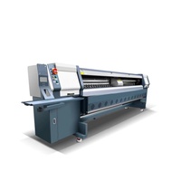 Impresora de inyección de tinta solvente HDM3300 de 3.2 metros para papel tapiz, pancartas, adhesivos para automóviles, cuero y tela, con cabezales de impresión Konica 512i/1024i