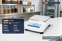Balance de laboratoire JINGFEI JA30002 3000g x 0.01g, balance de comptage rechargeable, fournisseur d'usine OEM
