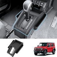 Pour Jimny Nomad JC74 5 portes, boîte de console en silicone mat dédiée avec plateau de rangement, installation facile, accessoires de voiture