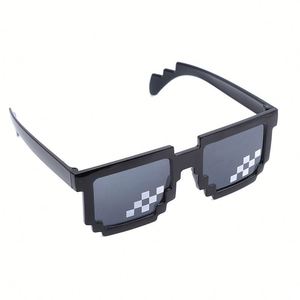 Gafas de Sol Cuadradas de Mosaico Personalizadas con Logotipo, al por Mayor, de Moda, Baratas, Divertidas, para Hombres y Mujeres, para Fiestas - Product Image 4