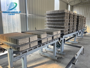 Máquina Automática PLC para Apilar, Empacar y Recolectar Bloques de Hormigón Huecos y Sólidos, Cuberadora de Bloques - Product Image 4