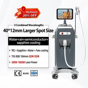 Bestseller permanente Haaren tfernung 808 Diodenlaser Big Power 808 Diodenlaser Haaren tfernungs maschine