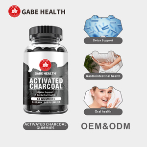Gummies Détox au <span class=keywords><strong>Charbon</strong></span> Actif Force Maximale Végétaliennes Sans Gluten <span class=keywords><strong>pour</strong></span> Adultes – Complément Quotidien de Nettoyage Intestinal – 2 Gummies/Jour - Product Image 2