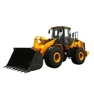 Earth-moving Equipment CLG890H Wheel Loader With Log Clamp Attachments