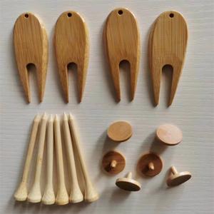 เครื่องมือซ่อม <span class=keywords><strong>Divot</strong></span> กอล์ฟไม้ไผ่ขายส่งและกำหนดเองสำหรับกอล์ฟสีเขียวบนสนาม - Product Image 6