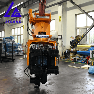 Buatan pabrik Clamp sisi hidrolik berputar lembar penjepit <span class=keywords><strong>Driver</strong></span> untuk pagar pembatas dan proyek Piling surya - Product Image 4