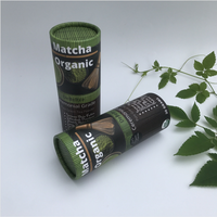 Emballages cylindriques pour cosmétiques, contenants personnalisés avec logo imprimé, tube en papier kraft rond à ouverture par pression