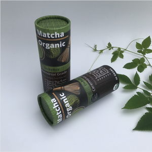 Emballages cylindriques pour cosmétiques, contenants personnalisés avec logo imprimé, tube en papier kraft rond à ouverture par pression - Product Image 3