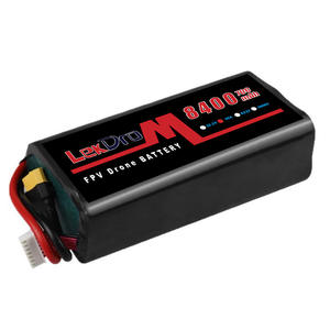 แบตเตอรี่ LiPo รุ่น FPV-710-6S-8400 22.2V 8400mAh เกรด A สำหรับโดรน FPV ขนาด 7/10 นิ้ว รุ่น RC จากกวางตุ้ง - Product Image 1