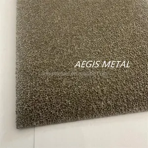 Espuma metálica alumínio open cell metal cobre espuma ppi 40 50 60 espuma de níquel