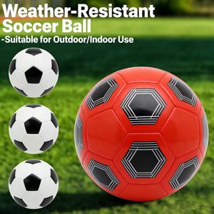 ลูกฟุตบอลขนาดปรับแต่งได้ 1-5 |   ลูกบอลฝึกซ้อม PVC เย็บด้วยเครื่องจักร สำหรับนักเรียนและผู้ใหญ่ |   เหมาะสำหรับผู้เริ่มต้น ใช้ได้ทั้งในร่มและกลางแจ้ง - Product Image 5
