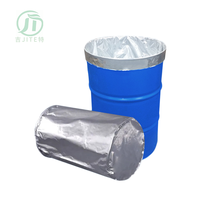 Sacs en plastique gaufrés à fond carré souple avec soufflet, en feuille d'aluminium, résistants à l'humidité, pour doublure de fût