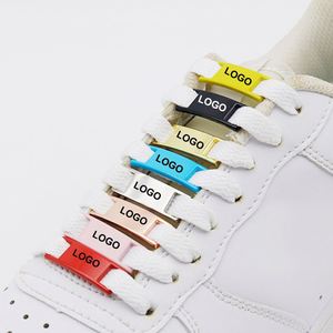 Étiquettes de lacets personnalisées avec logo imprimé, plusieurs couleurs, breloques vierges pour baskets - Product Image 2