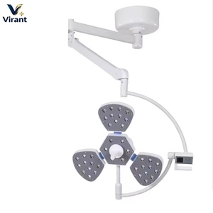 ไฟผ่าตัด LED สำหรับโรงพยาบาล ไฟผ่าตัดแบบไร้เงา อุปกรณ์สัตวแพทย์ ติดตั้งบนเพดาน แบบเคลื่อนย้ายได้ - Product Image 2