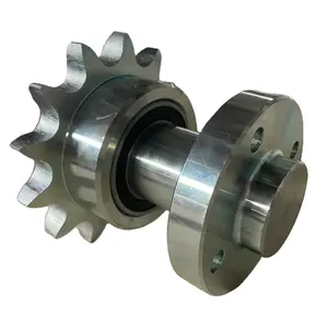 Hard Teeth Transmission Driven Sprocket Steel Gear Kit Forging Finished Bore Sprockets