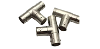 Connecteur BNC en T en cuivre pur BNC-KKK1, adaptateur coaxial RF à trois voies, répartiteur 3 femelles