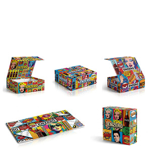 Boîtes cadeaux pliantes personnalisées 8090 pour parfums, vêtements, bonbons d'Halloween, emballage individuel, Foshan, Guangdong - Product Image 2