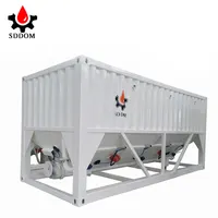 Type Cement Silos CE Certificate Special Offer Price Horizontal Container Steel Hopper Cement Silo