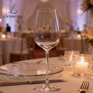 Verres à vin <span class=keywords><strong>de</strong></span> <span class=keywords><strong>Bourgogne</strong></span> Lanques Premium, inspirés <span class=keywords><strong>de</strong></span> la conception européenne, durables, blancs transparents, à long pied, 420 ml, ovales, compatibles lave-vaisselle, pour un usage quotidien à la maison - Product Image 4