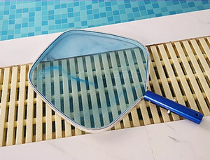 Épuisette à feuilles en aluminium <span class=keywords><strong>Jackbo</strong></span> Premium pour piscines hors sol - Outil de nettoyage de piscine écologique - Product Image 5