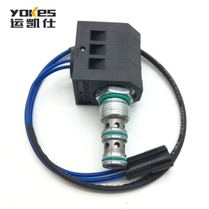 斗山大宇DH215-7先导安全锁电磁阀24v DH225-7 DH220-5挖掘机零件 - Product Image 2