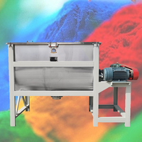 Mélangeur à ruban à double vis 100L 200L 300L 400L Machine de mélange de poudre d'ingrédients secs