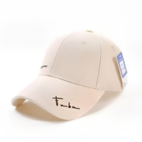 Casquette de baseball unisexe en toile 100% coton brodée 3D à 6 panneaux, six pièces, pour les sports de plein air quatre saisons, avec boucle métallique