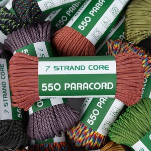 Paracord 550 (Série C) 7 brins, diamètre 4 mm, résistance 550 lb, lot <span class=keywords><strong>de</strong></span> 31 mètres, corde <span class=keywords><strong>de</strong></span> <span class=keywords><strong>survie</strong></span> pour tressage et attache, équipement <span class=keywords><strong>de</strong></span> plein air - Product Image 4
