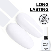 Vernis Gel Vegan Sans HEMA Ni TPO Personnalisable Hypoallergénique Bouchon Argenté Longue Durée Haute Brillance UV LED Fournisseur OEM en Gros
