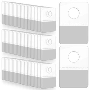Clear PET Adhesive <b>Hooks</b> for Invisible Product <b>Display</b> on Pegboard Racks - Product Image 1