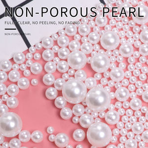 Cuentas Sueltas de Imitación de Perla ABS Sin Agujero, Accesorios de Ropa, Pulseras de Moda DIY, Collares, Accesorios de Joyería Hechos a Mano - Product Image 4