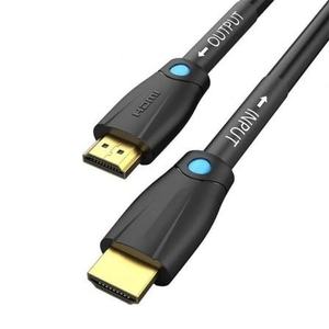 Cable HDMI - cable 2.0 con conectores macho, longitud de 35m, negro, compatible con 4K, ideal para transmisión de audio y video - Product Image 1