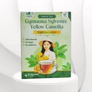 Thé aux herbes de Gymnema Sylvestre séché à froid avec sachets de Camélia Jaune, origine vietnamienne, pour l'énergie quotidienne, vente en gros - Product Image 5