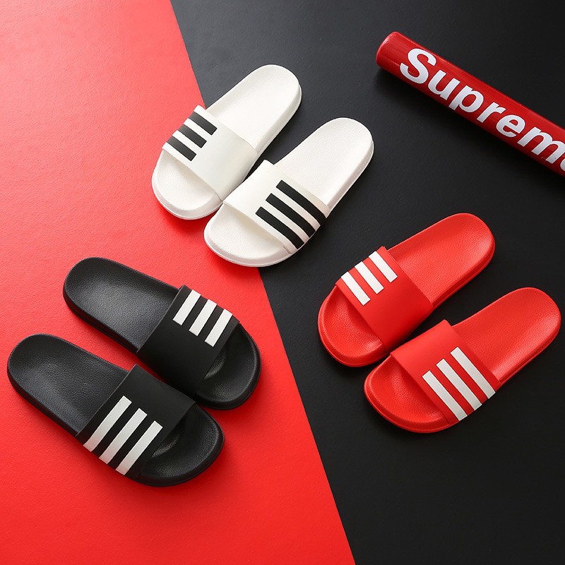 New Slippers Women Men Summer Flip Flops Indoor House Couples Home Bathroom Slides