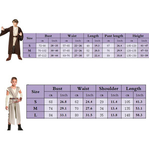 Disfraz de Cosplay de Star Wars para Niños, Yokids, Jedi, Obi Wan Kenobi, Soldados Negros, Guerreros, <span class=keywords><strong>El</strong></span> Despertar, para Niñas - Product Image 2