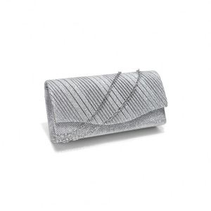Borsa da Sera Elegante e Luminosa per Donna, Tracolla, Pochette per Feste, Matrimoni e Cerimonie - Product Image 4