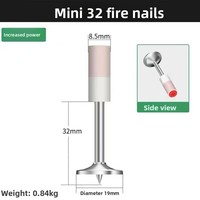 Clous en acier monobloc pour pistolet à clous, vente en gros directe usine pour le commerce extérieur, pour la fixation de colliers de tuyauterie de lutte contre l'incendie et la charpenterie