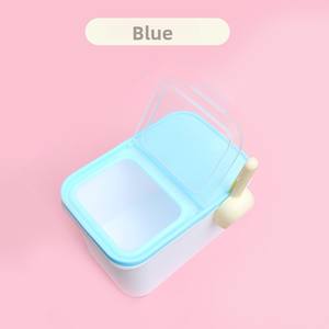 Seau <span class=keywords><strong>de</strong></span> stockage <span class=keywords><strong>de</strong></span> graines universel <span class=keywords><strong>pour</strong></span> animaux <span class=keywords><strong>de</strong></span> compagnie, 10 kg, rectangulaire, étanche, grande capacité, avec cuillère, <span class=keywords><strong>pour</strong></span> chats et chiens, vente en gros - Product Image 4