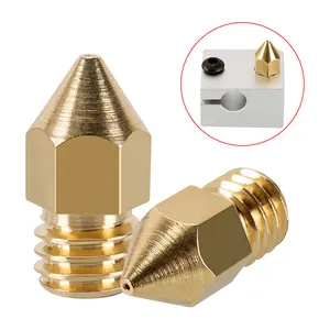 3D Printer Nozzle 0.2mm/0.3mm/0.4mm/0.5mm/0.6mm /0.8mm Print Head Brass Nozzle MK8 Makerbot für 1.75mm Extruder